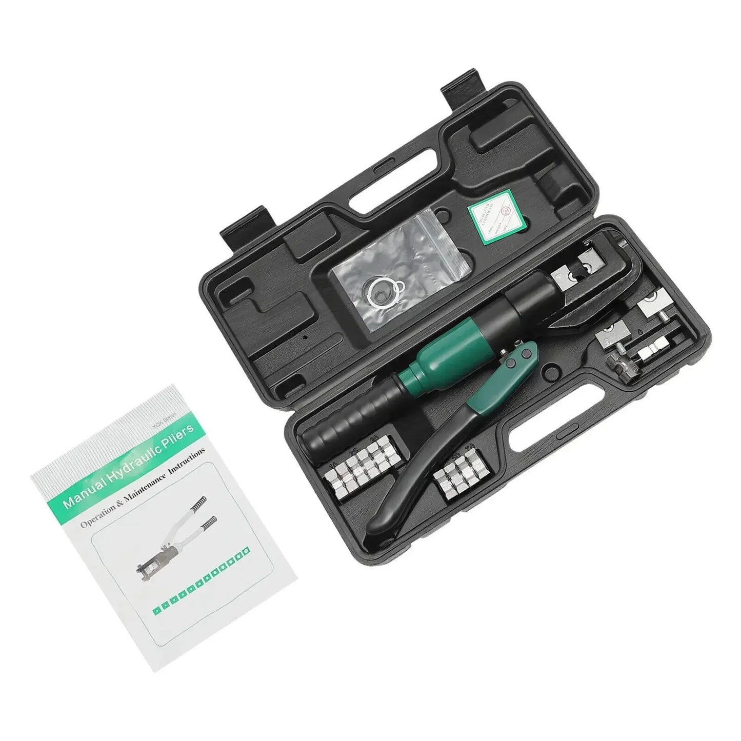 4-70Mm² Hydraulic Wire Hand Crimper Cable Lug Terminal Crimping Plier Tool