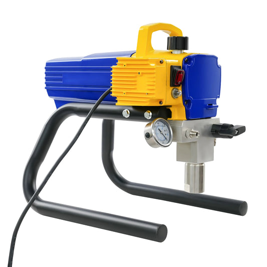 1800W Wall Paint Sprayer, 220V Electric Sprayer With 9M Hose 3600Psi For Wall Interior & Exterior Industrial Painting