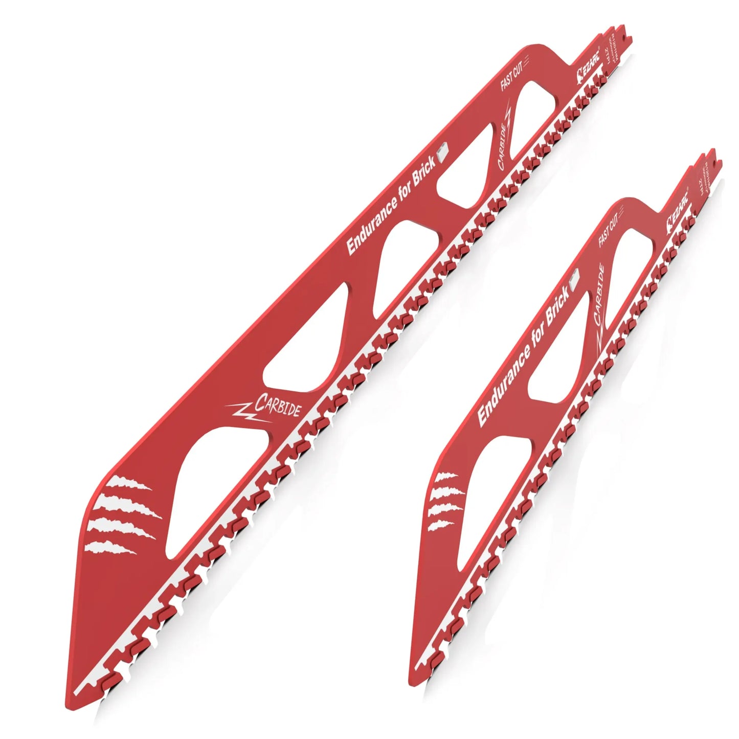 EZARC Demolition Masonry Reciprocating Saw Blade, Carbide Saw all Blades for Cutting Aerated Concrete, Concrete Block, Brick 