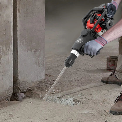 Demolition Jack Hammer 1000W Multiple Functions Power Impact Hammer Picks for Ground Slotting, Rock Breaking