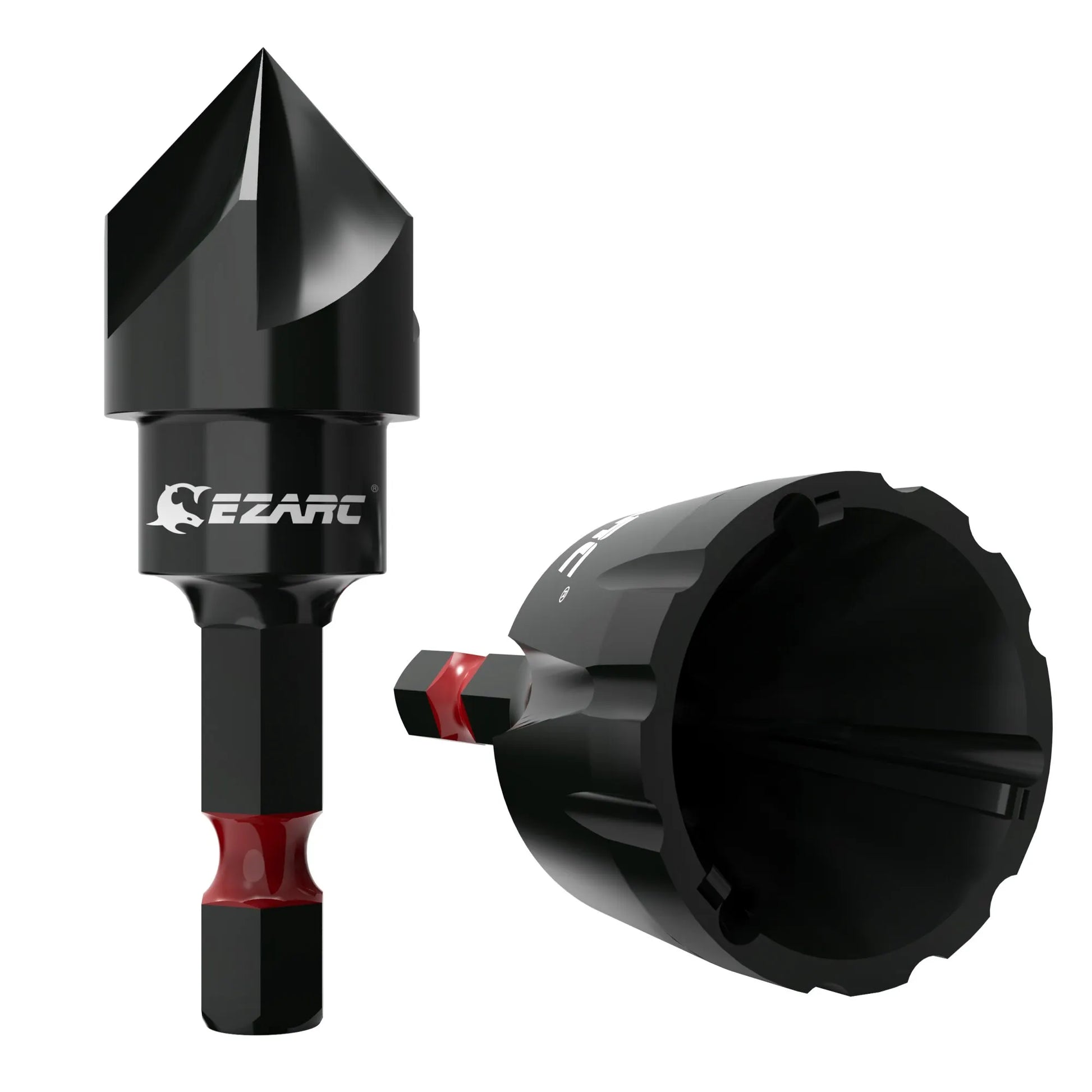 EZARC External Chamfer Deburring Chamfer Tool, Internal Countersink Drill Bit, Remove Burr Fits 3-19mm
