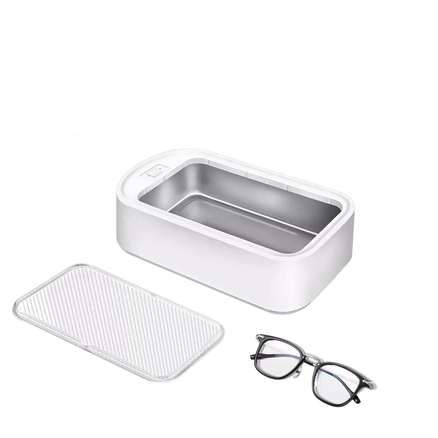 Professional Ultrasonic Cleaner Sonic Wave 650ml Tank Glasses Watch Jewellery Cleaning Machine Tool