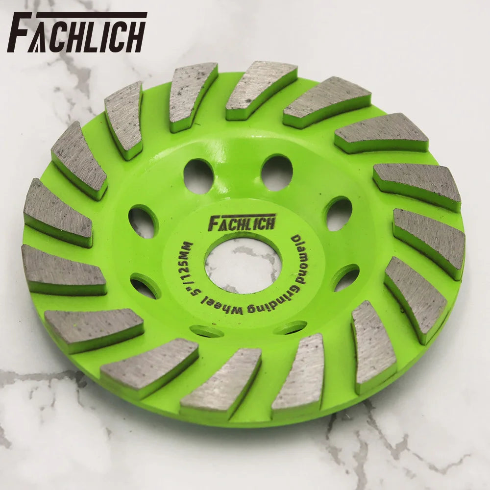  FACHLICH Diamond Grinding Wheel Stone Brick Granite Concrete Polishing Disc Cup Wheel Abrasive Tools 100 / 115 / 125MM