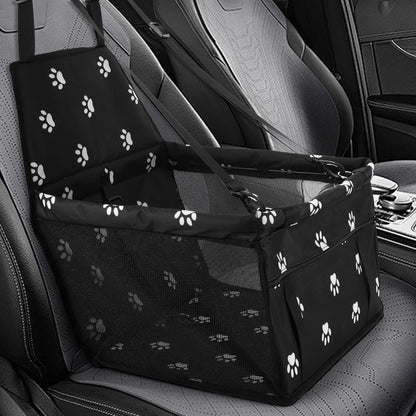 Dog Car Seat Dog Booster Car Seat Breathable Folding Pet Car Seat Waterproof Puppy Travel Carrier for Small Medium Dog