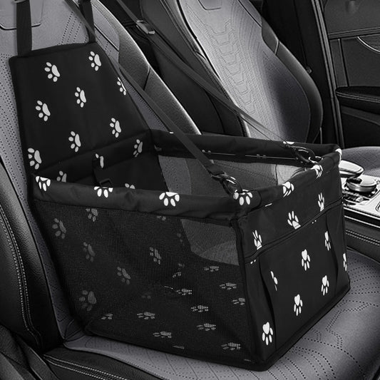 Dog Car Seat Dog Booster Car Seat Breathable Folding Pet Car Seat Waterproof Puppy Travel Carrier for Small Medium Dog