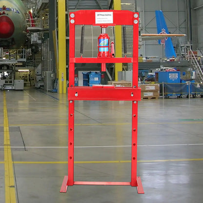 20 Ton Black H Frame Floor Standing Heavy Duty Steel Workshop Garage Hydraulic Press