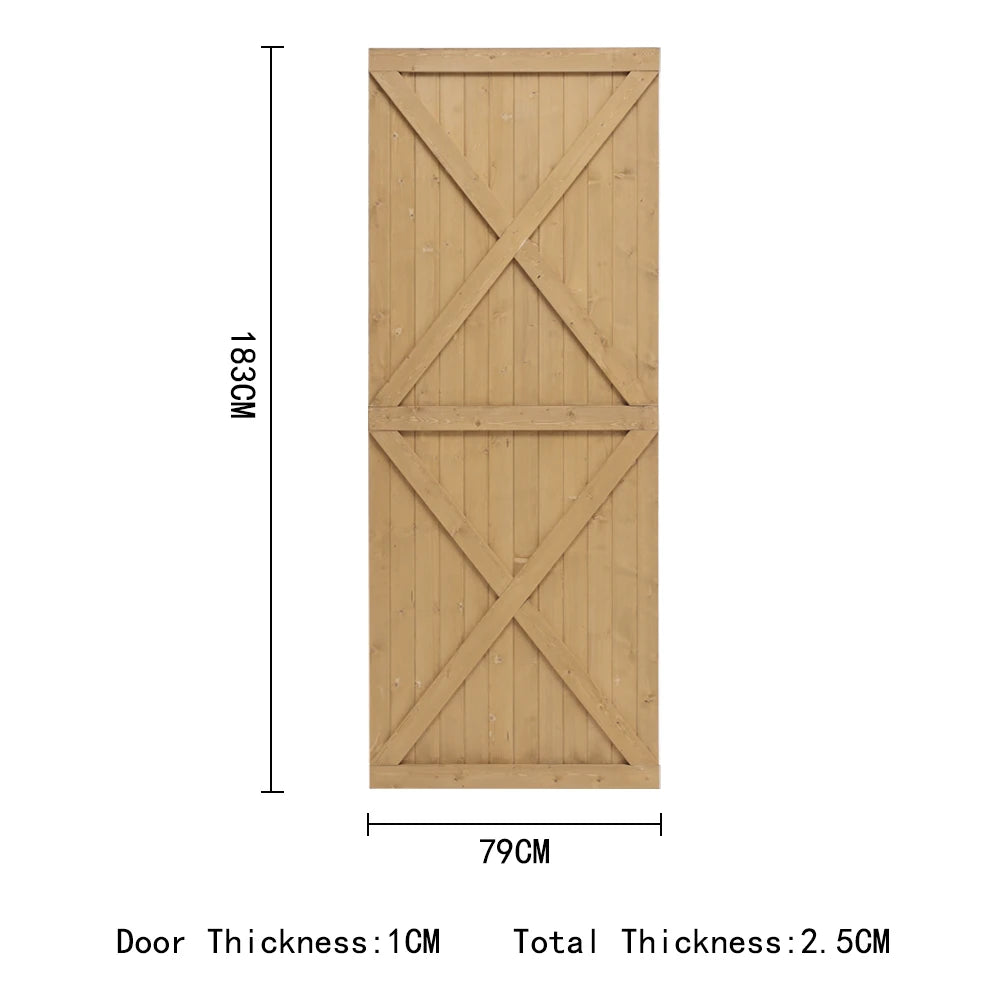 Pine Wood Garden Gate with Latch And Hinges Wooden Security Barrier Fence For Home, Patio Or Outdoor Space