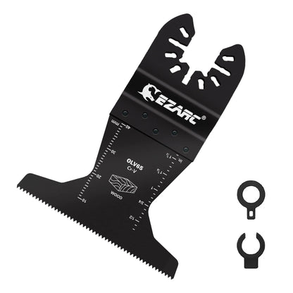 EZARC Oscillating Saw Blades, Cr-V Teeth Oscillating Multitool Blades, Precision Cutting Blades for General Cutting, Woodworking