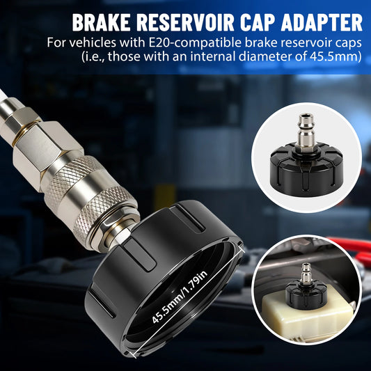 3 Litre Hand Brake Fluid Bleeder Bleeding Pressure Bleeders For Car Brake System, Tool With Extractor And Refill Bottle