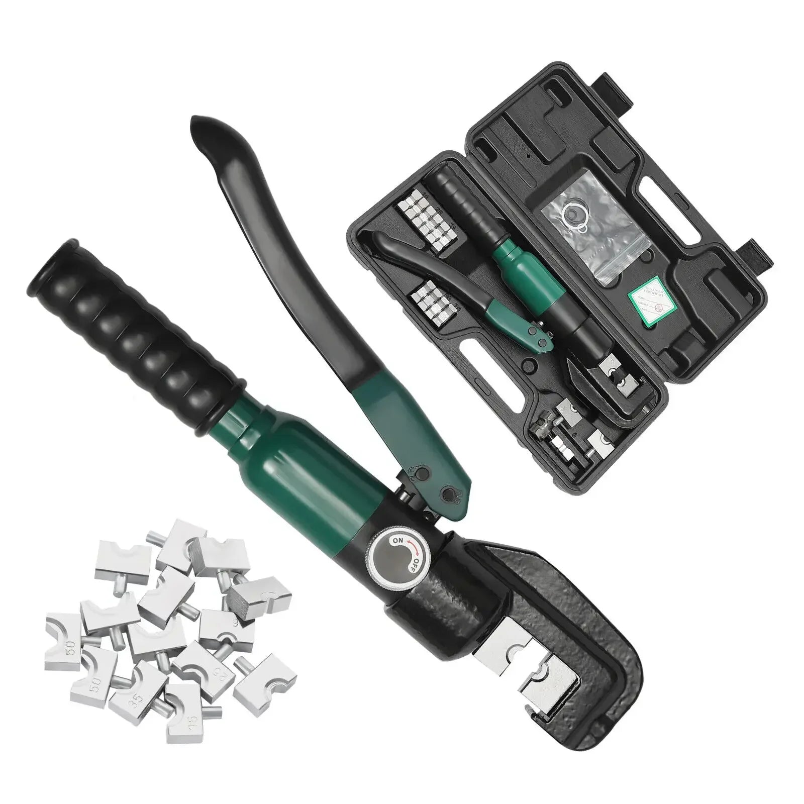 4-70Mm² Hydraulic Wire Hand Crimper Cable Lug Terminal Crimping Plier Tool