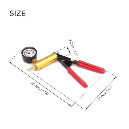 2 in 1 Vacuum Brake Pressure Fluid Pump Car Manual Brake Fluid Bleeder Kit Vehicle Fluid & Oil Change Pump Tool