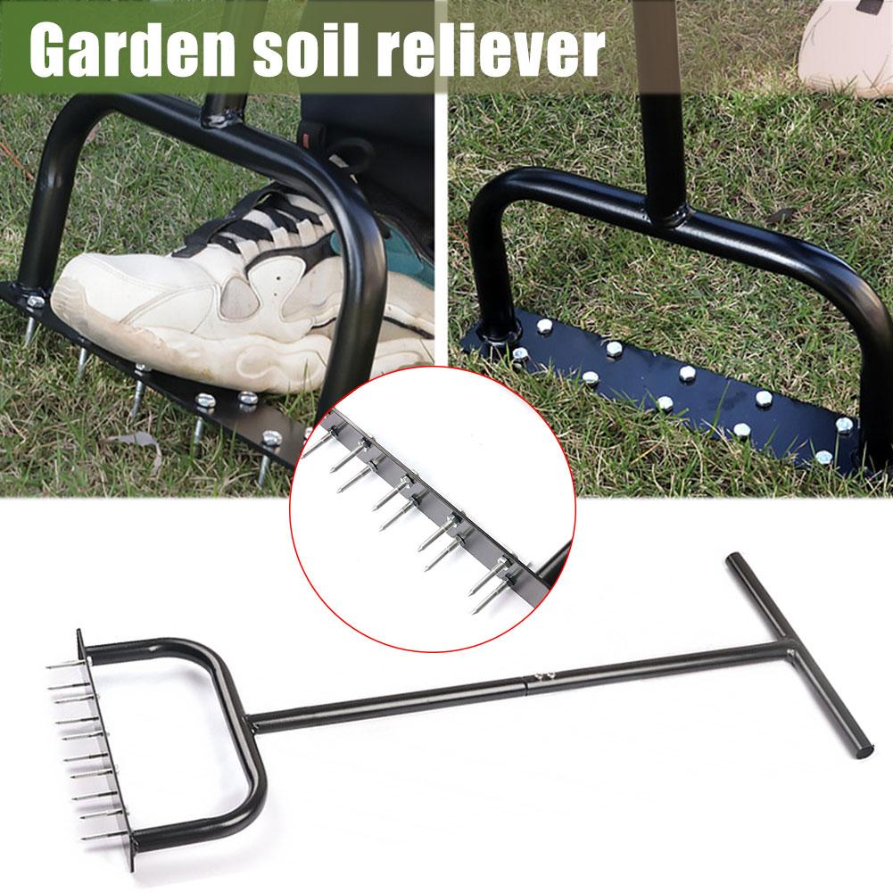 Lawn Aerator Standing Garden Breathing Digging Tool Adjustable For Penetrating Aeration Of Grass Soil