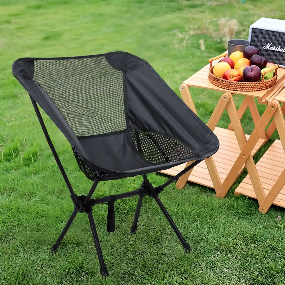 Portable Folding Camping Chair For Camping, Hiking Fishing, Beach Days