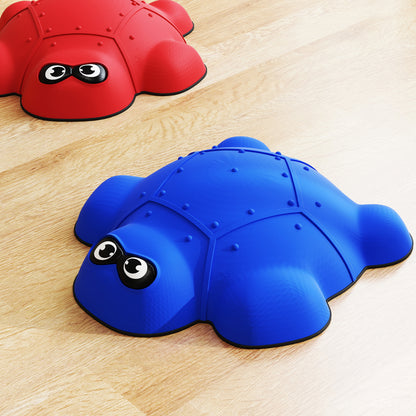 AIYAPLAY 6 Piece Balance Stepping Stones with Non-slip Edge, Indoor Outdoor Obstacle Courses for Kids Ages 3-8 Years, Multicoloured
