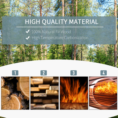 58L Garden Raised Bed Planter Grow Containers for Outdoor Patio Plant Flower Vegetable Pot Fir Wood, 100 x 36.5 x 36 cm, Grey