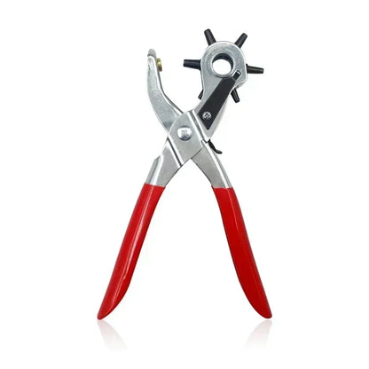 Multi Functional Leather Punching Tool Watch Strap Belt Cowhide Manual Punches Labor-Saving Pliers DIY Handicraft Accessories