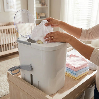 Portable Mini Washing Machine with Drain Hose Hand Crank Drum Washing Machine for Camping Apartments Dorms RV Business Trip