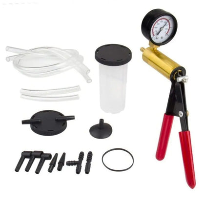 2 in 1 Vacuum Brake Pressure Fluid Pump Car Manual Brake Fluid Bleeder Kit Vehicle Fluid & Oil Change Pump Tool