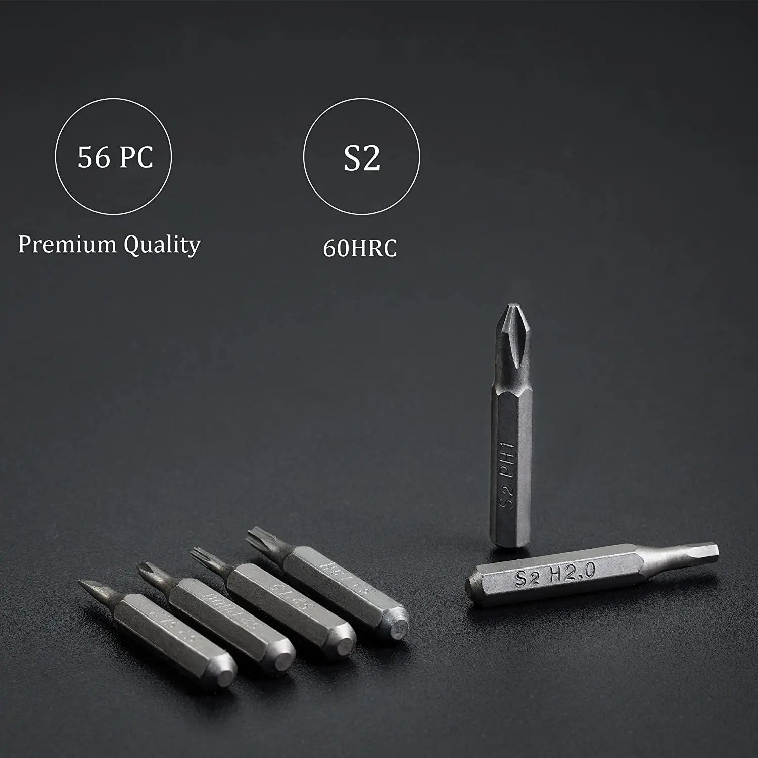 EZARC 57 in 1 Precision Screwdriver Set, Magnetic Phillips Torx Screwdriver, Professional Repair Hand Tools Kit for Iphone PC