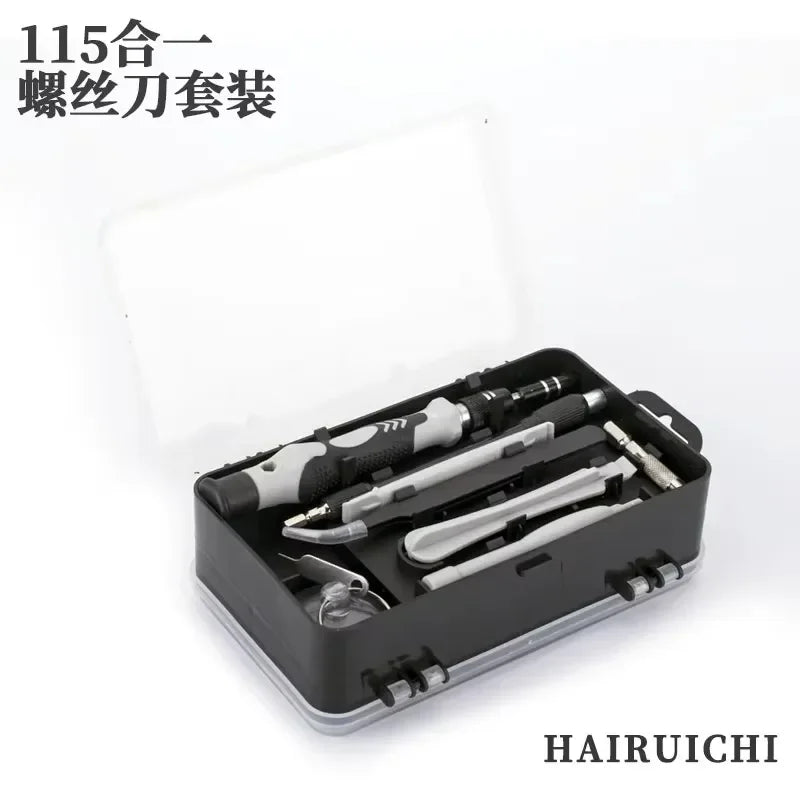 115 in 1 Screwdriver Set Mini Precision Screwdriver Multi Computer PC Mobile Phone Device Repair INSULATED Hand Home Tools
