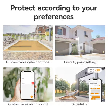 IMOU Cell 3C 3MP Battery Powered Security Camera Outdoor Wireless WIFI Camera Two-Way Talk Surveillance Camera IP66 Weatherproof