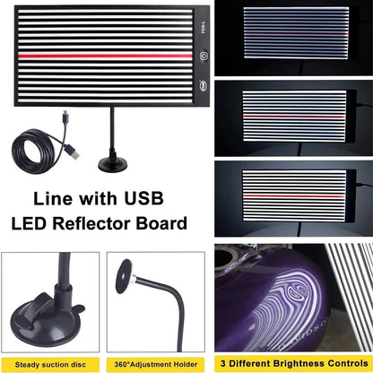 Super PDR Tool Kit, Professional Dent Puller Repair Kit,Complete Auto Body Hail With Glue Gun PDR Light