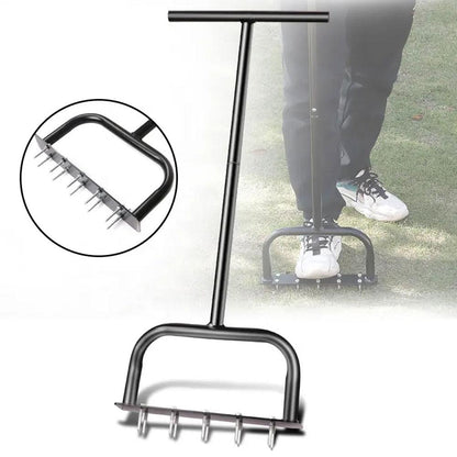 Lawn Aerator Standing Garden Breathing Digging Tool Adjustable For Penetrating Aeration Of Grass Soil