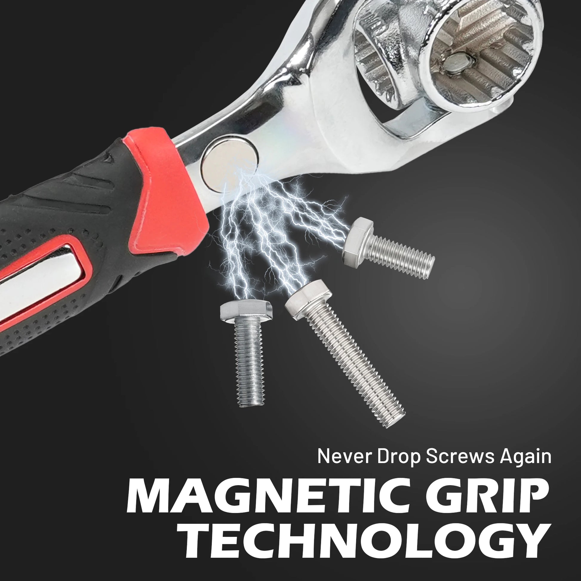EZARC 52 In 1 Universal Ratchet Socket Multipurpose Wrench With 360 Degree Rotation Hand Tool Bolt Sleeve Multi-Tool