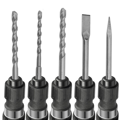 Demolition Jack Hammer 1000W Multiple Functions Power Impact Hammer Picks for Ground Slotting, Rock Breaking