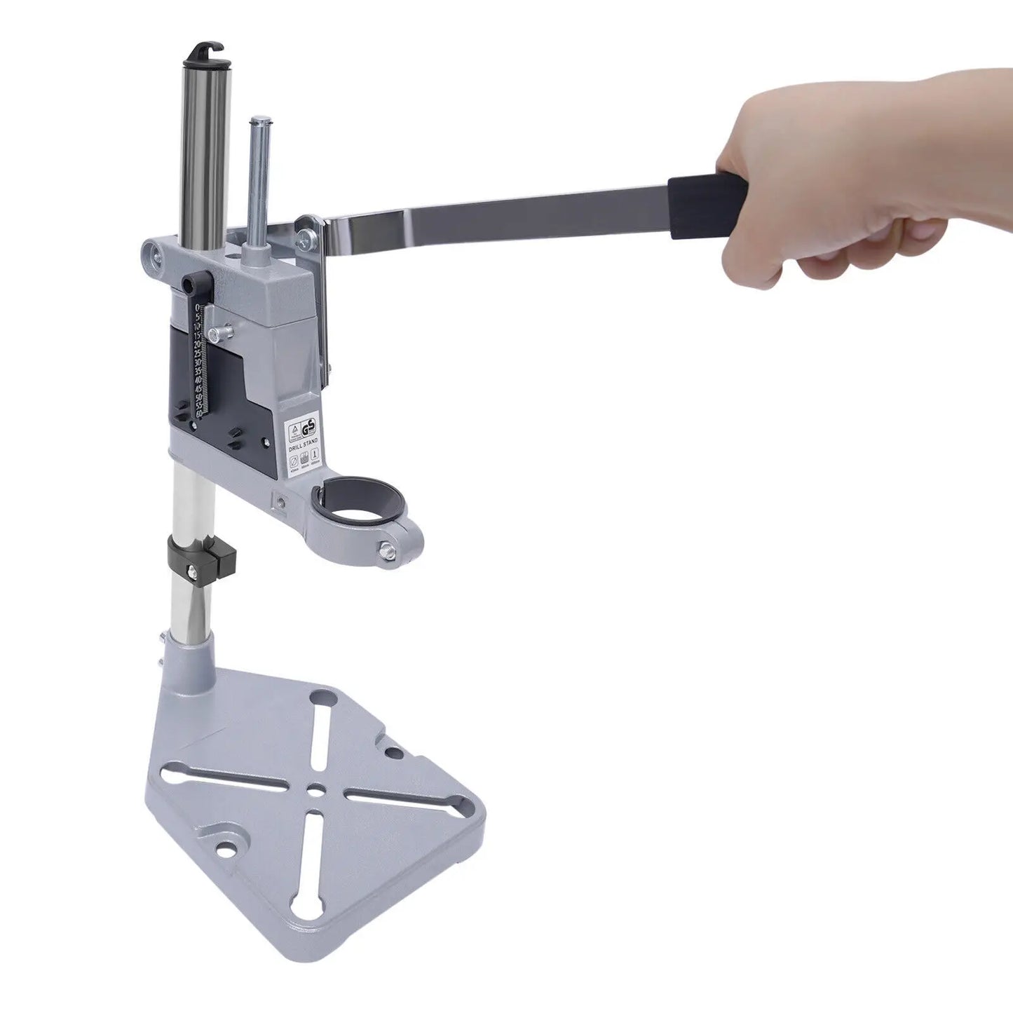 Adjustable Hand Drill Press Bench Stand DIY Workbench Pillar Clamp Drilling Tool