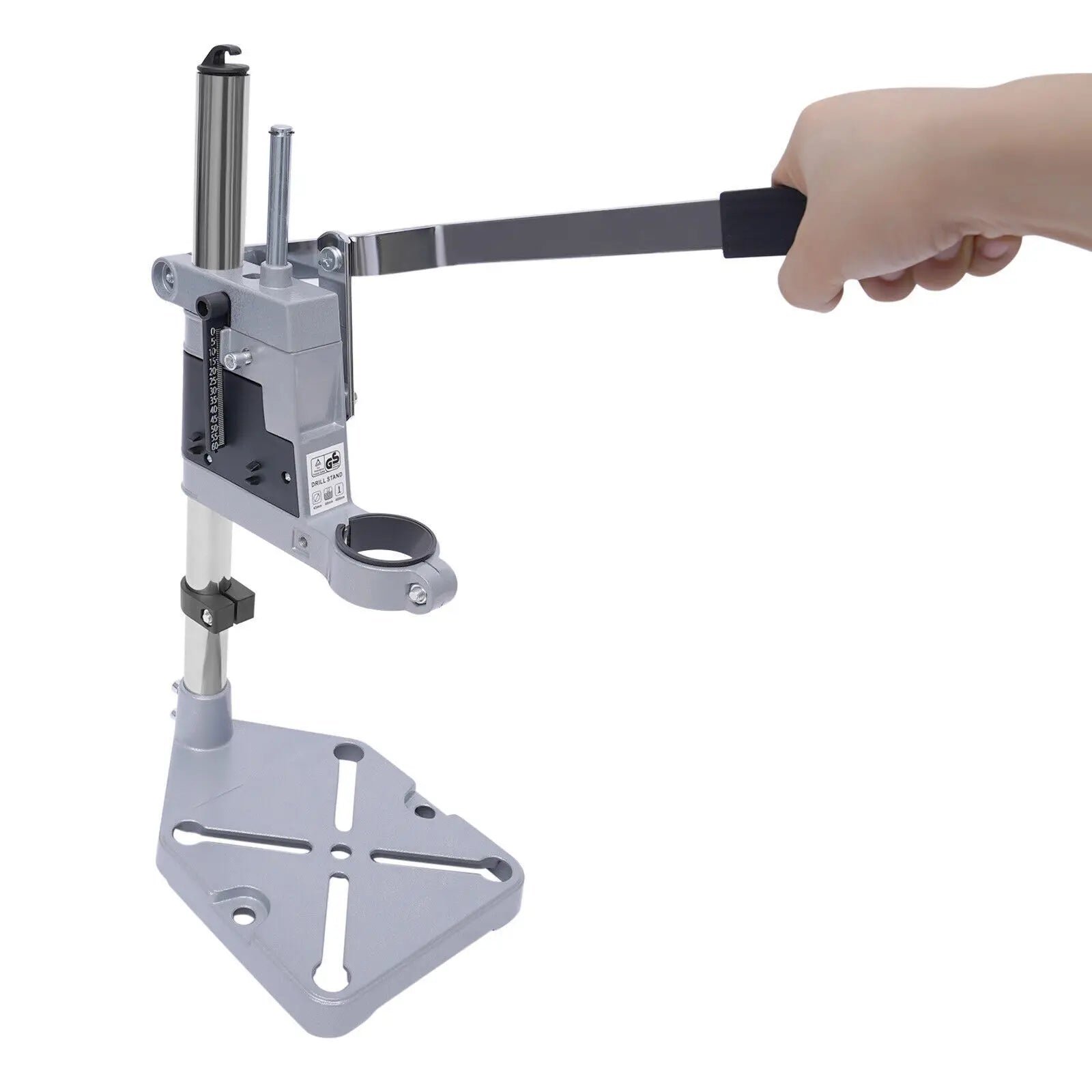 Adjustable Hand Drill Press Bench Stand DIY Workbench Pillar Clamp Drilling Tool