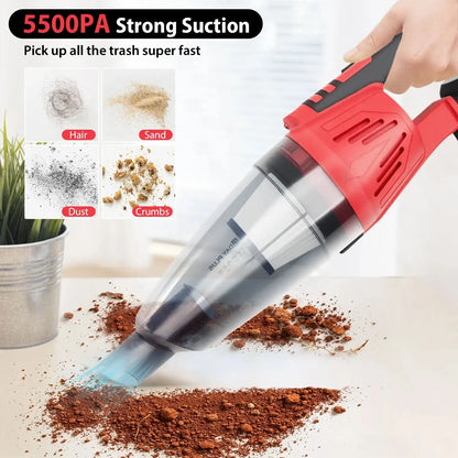 Dayplus Handheld Vacuum Cleaner,2 in 1 Home and Car Vacuum Cleaner Cordless with Powerful Suction for Pet, Car, Home, Office