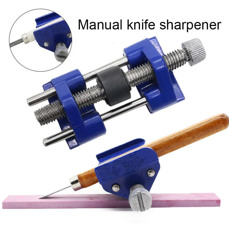 94mm Manual Knife Sharpener Metal Wood Chisel Abrasive Tools Sharpening Blades Tool Honing For Woodworking 