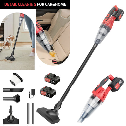 Dayplus Handheld Vacuum Cleaner,2 in 1 Home and Car Vacuum Cleaner Cordless with Powerful Suction for Pet, Car, Home, Office