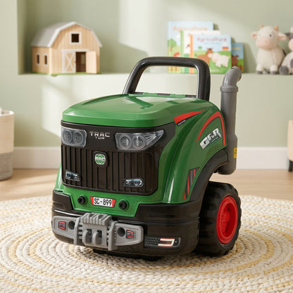 Kids Truck Engine Toy | Green Pretend Play Mechanic Workshop with 55 Accessories