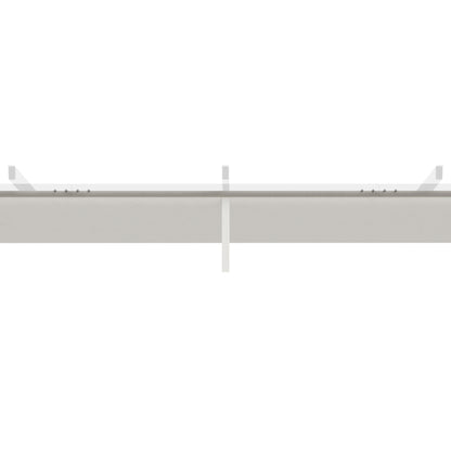 Outsunny Retractable Pergola Shade Cover, Replacement Canopy for 4 x 3 (m) Pergola, Retractable Roof, Cream White