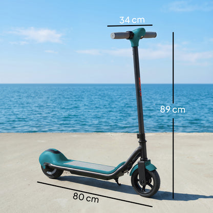 SPORTNOW Electric Scooter for Kids, with LED Display, Green / Black / Pink / Orange