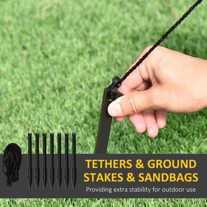 10 FT Grim Reaper Halloween Inflatable with 5 Built-in LED Lights, Blow Up Outdoor Halloween Decoration for Indoor, Outdoor Party