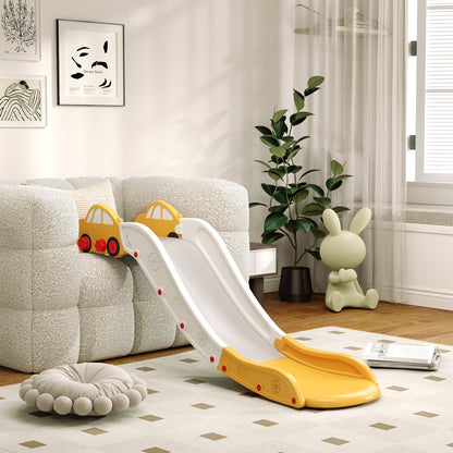 AIYAPLAY Kids Slide for Bed, Sofa, with Extended Length, Easy to assemble and Store, Yellow / Pink / Grey