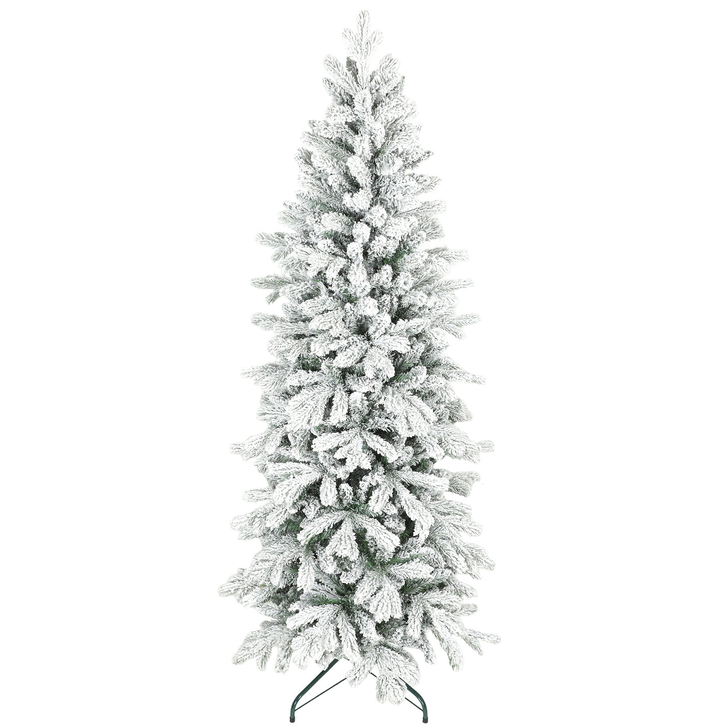 6ft Flocked Artificial Christmas Tree