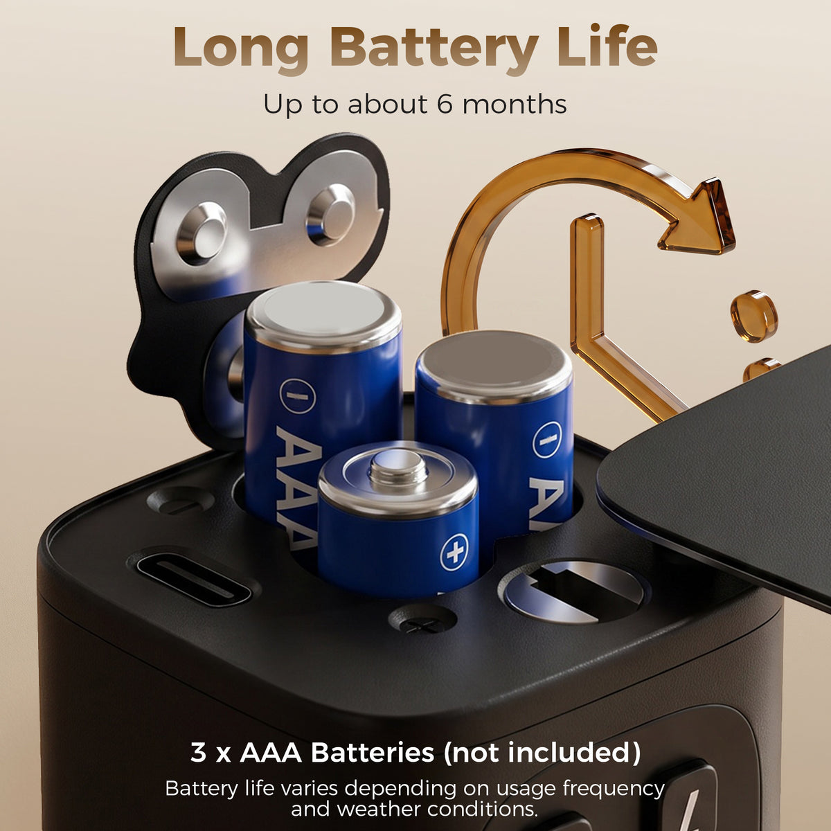 5-in-1 Smart Door Cylinder | Fingerprint | Password | NFC Card | Tuya App | Mechanical Key | Euro Profile | uPVC & Composite | Reversible | Bluetooth 10m | 3xAAA | 4.2x4.2x16cm | Black