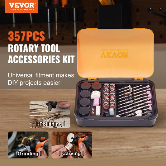 Rotary Tool Accessories Kit Diameter Shank Power Set For Carving Sanding Cutting Cleaning Grinding