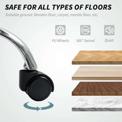 Executive Office Chair with 6-point Massage and Heat - Dark Brown