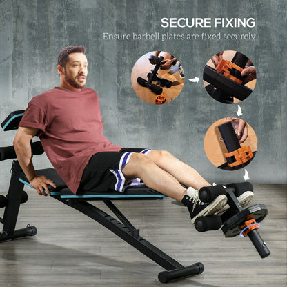 SPORTNOW Tibialis Trainer Tib Bar for Strengthening Calves Shins Ankles, Fits 5cm/2" Weight Plates