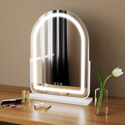 43 x 59cm LED Vanity Mirror - White