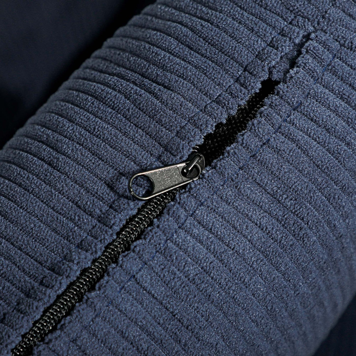 Corduroy Retro Accent Chair - Blue