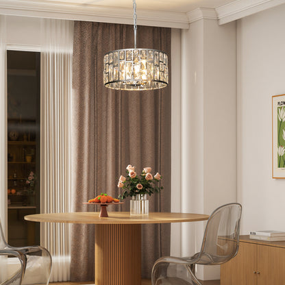 72 Glass Crystallite Chandelier - Silver-Tone