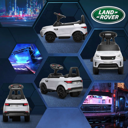 AIYAPLAY 2 in 1 Land Rover Licensed 6V Kids Electric Ride On Car Sliding Car w/ Headlights Music, for 18-60 Months