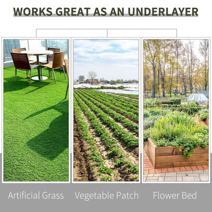 1x50m Gardener Premium Weed Barrier Block Landscape Fabric Durable & Heavy-Duty Gardening Mat, Easy Setup & Superior Weed Control