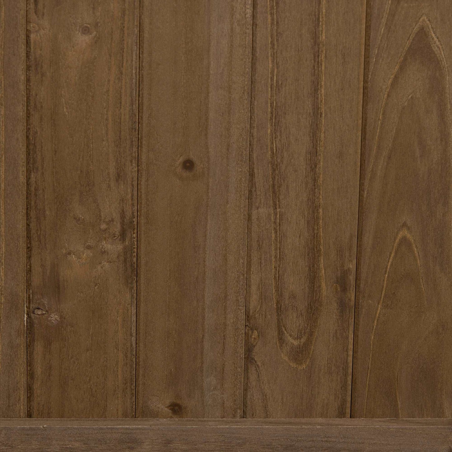 Outsunny 2 Piece Raised Bed with Drainage Holes, Wood Planter with Trellis for Climbing Plants to Grow Vegetables, Flowers, Brown